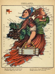 Allegorie von Irland, um 1860